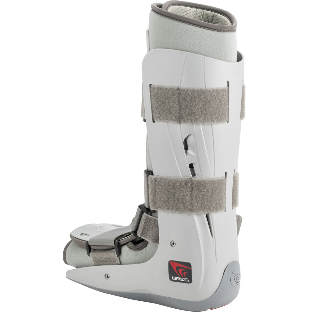 BREG Genesis Full Shell Walker with four adjustable straps and durable shell, designed for ankle support and stability.