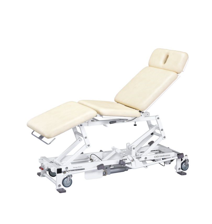 OG Wellness Treatment Table UA-740 or UA-790 with padded surface and adjustable height for medical or therapy use.