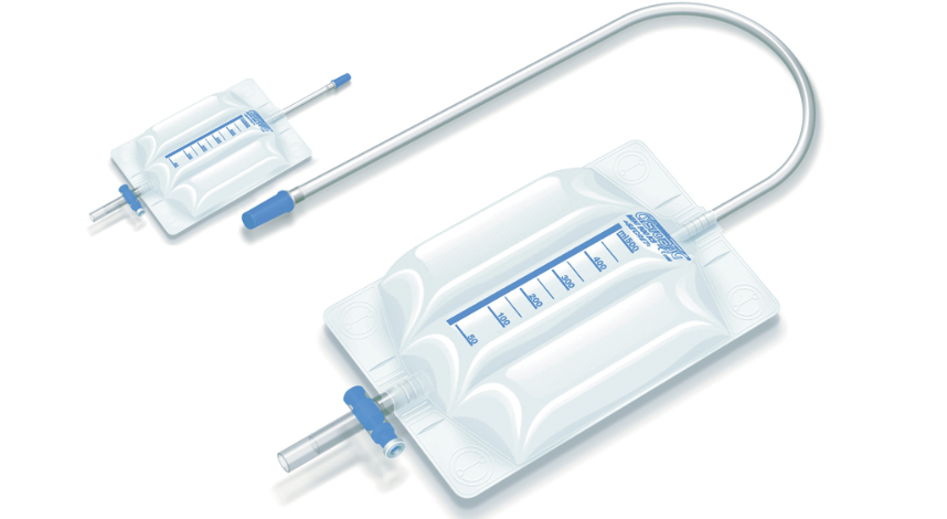 UROMED CYSTOBAG® MINI 500 S »secret« Urine Leg Bag with 3-Chamber System