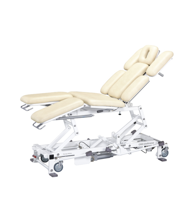 OG Wellness Treatment Table UA-740 or UA-790 with padded surface and adjustable height for therapy and medical treatments.